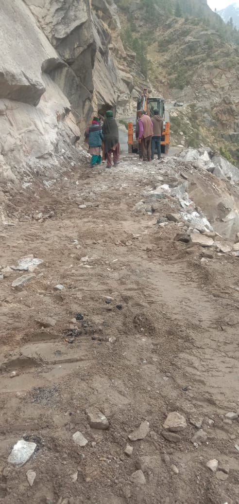 Kinnaur Chitkul road restored