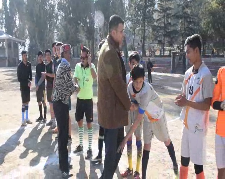 Football tournament start in kullu