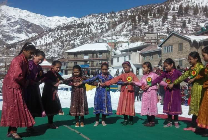 republic day celebrations in lahaul spiti, लाहौल स्पीति में गणतंत्र दिवस