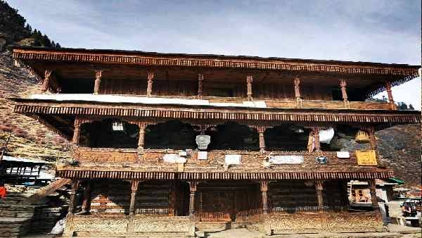 Temple in Malana village.