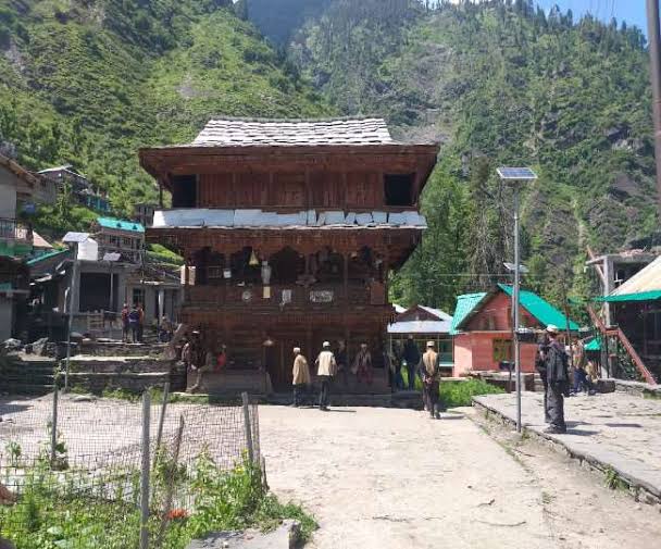 Temple in Malana village.