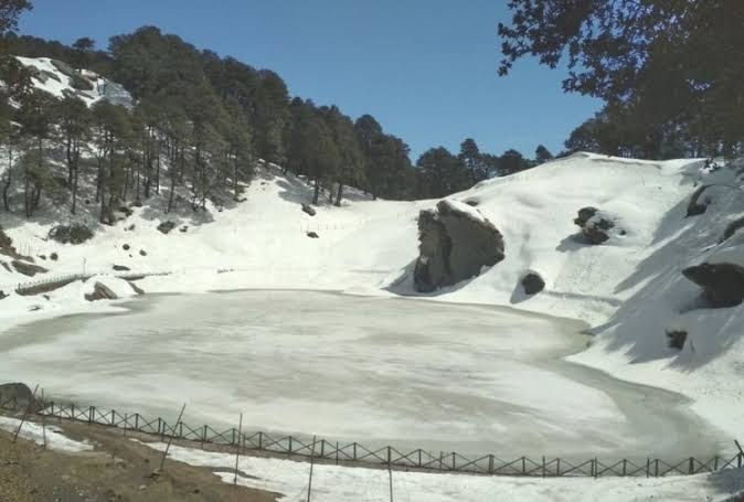 Saryolsar Lake of Kullu Himachal Pradesh