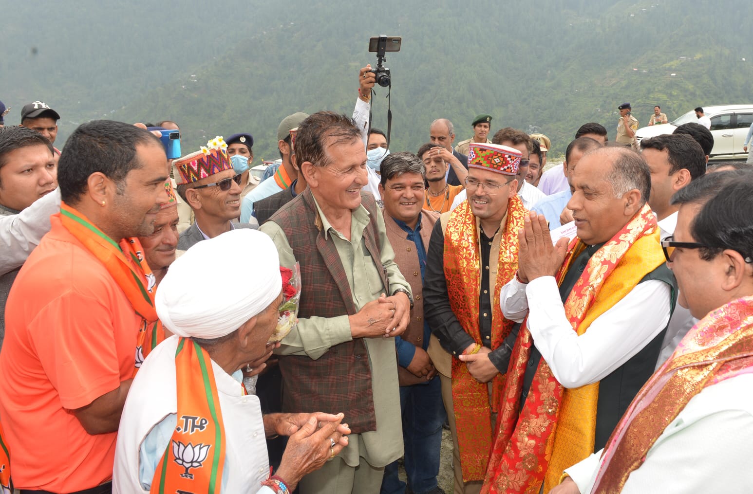 cm jairam kullu tour