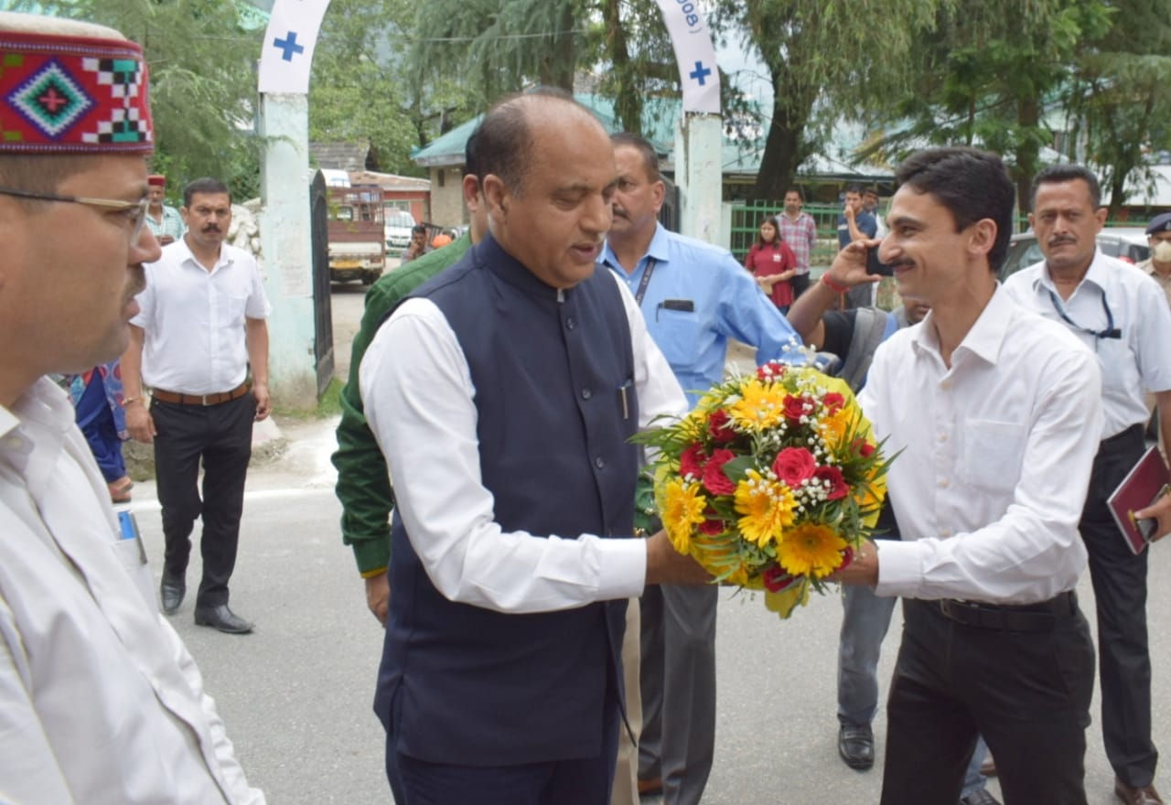 cm jairam visit kullu