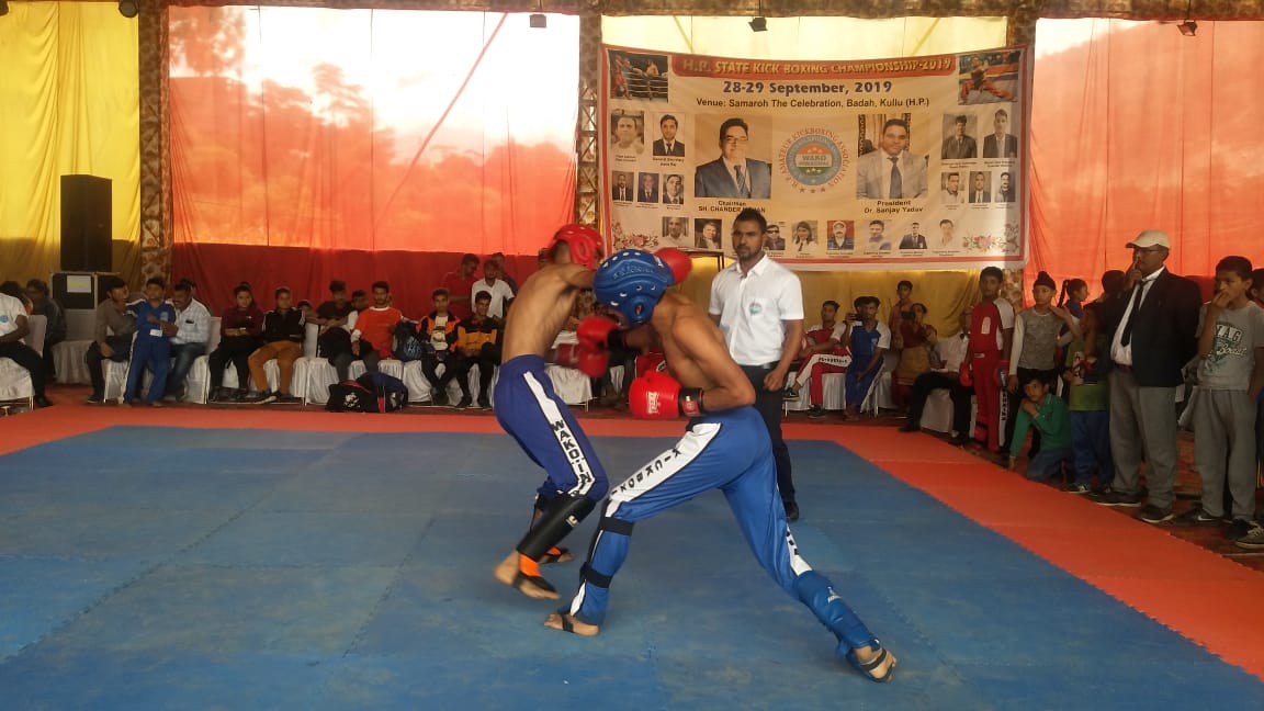 kullu won state kick boxing championship