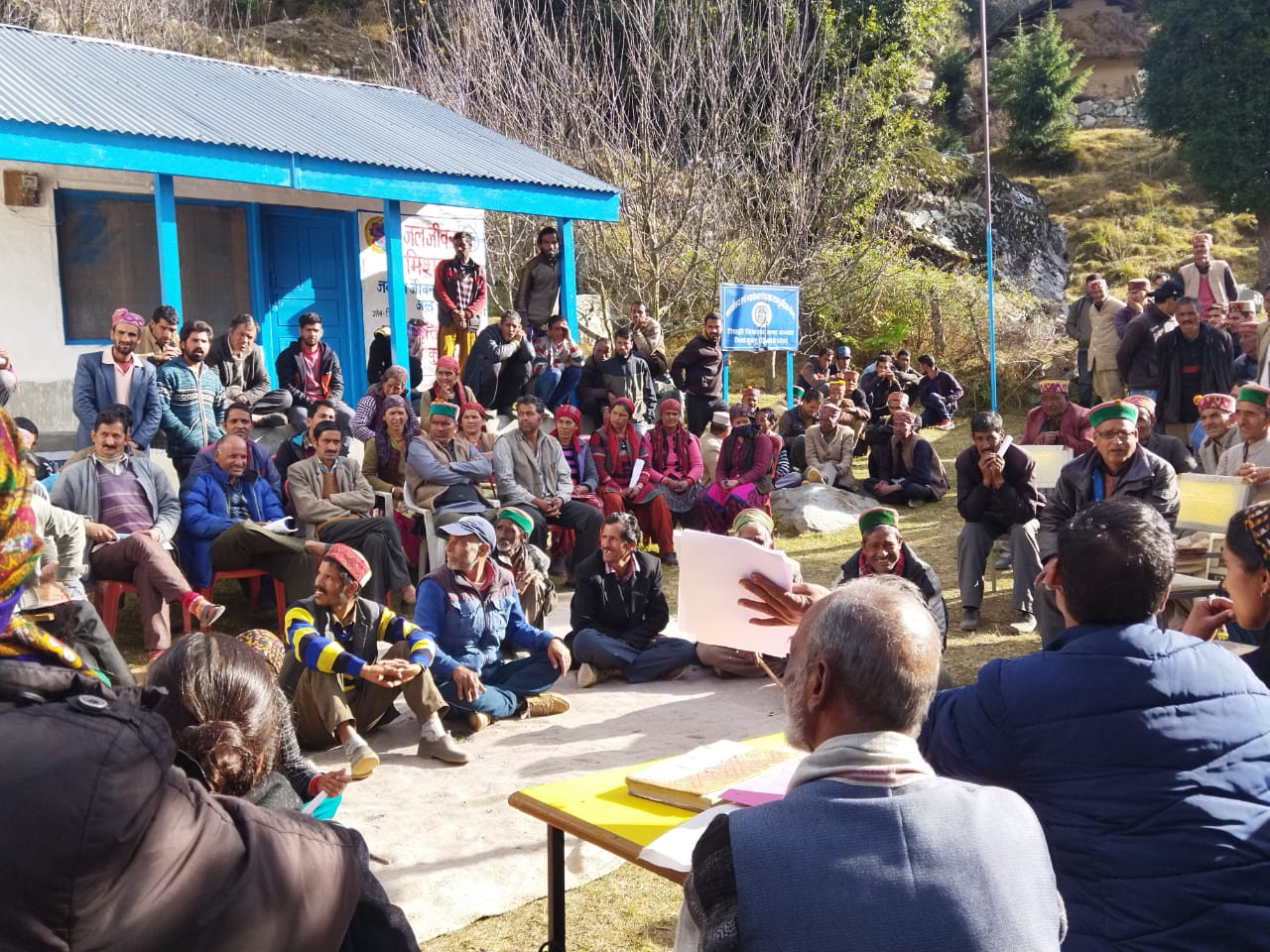 Gram Panchayat meeting held in Shilli kullu