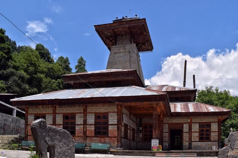 Manu Rishi Temple in Manali, मनाली में मनु ऋषि मंदिर