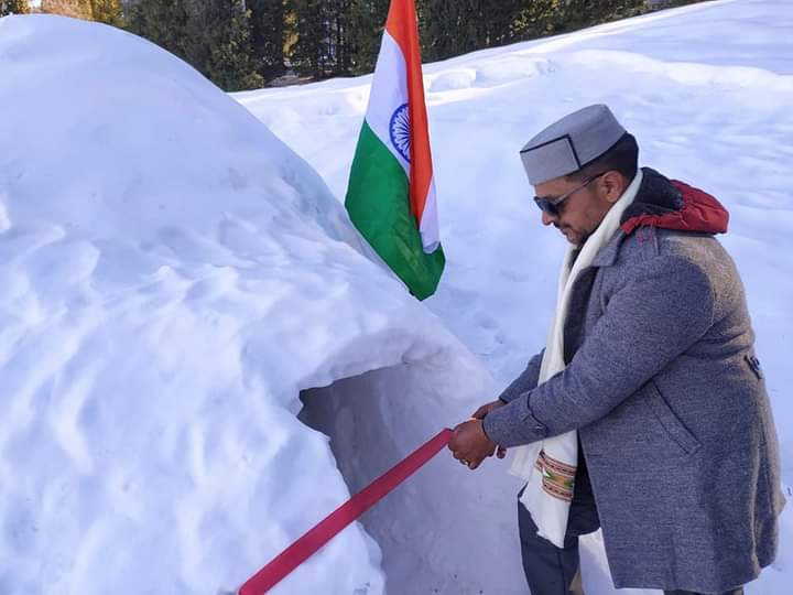 Snow Igloo in Kullu