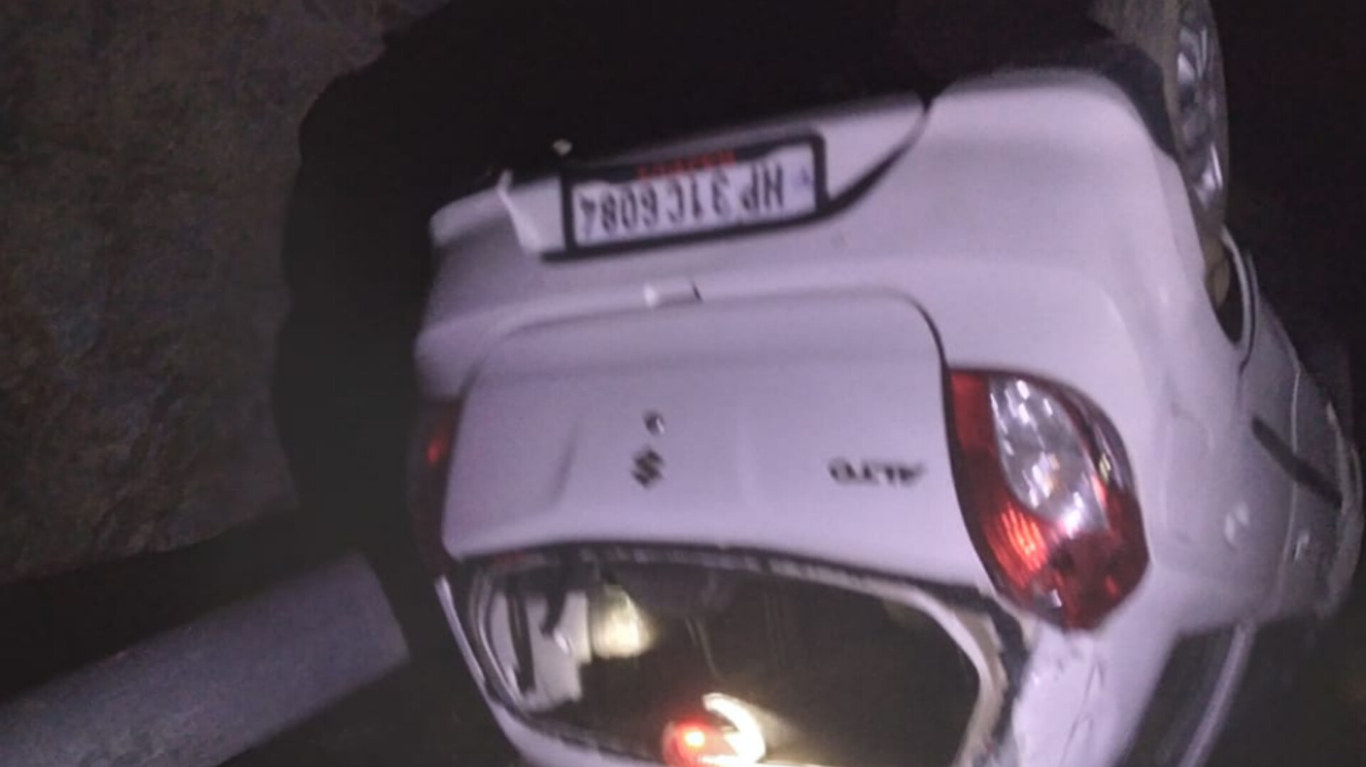 Car Accident In Sundar Nagar