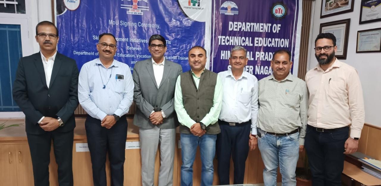 state directorate of technical education signed mou