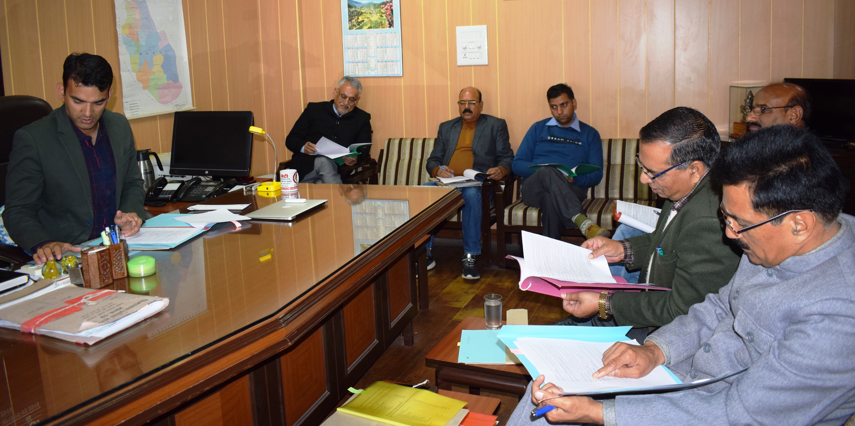 Governing Council meeting of Rogi Kalyan Samiti organized in mandi