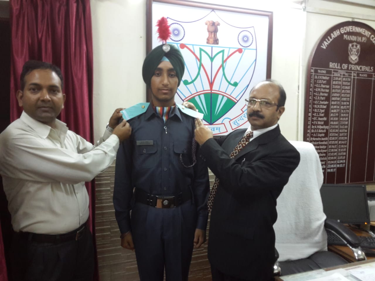 Angad Singh to become officer