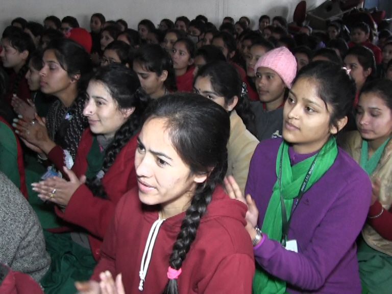 self defence workshop in women ITI mandi