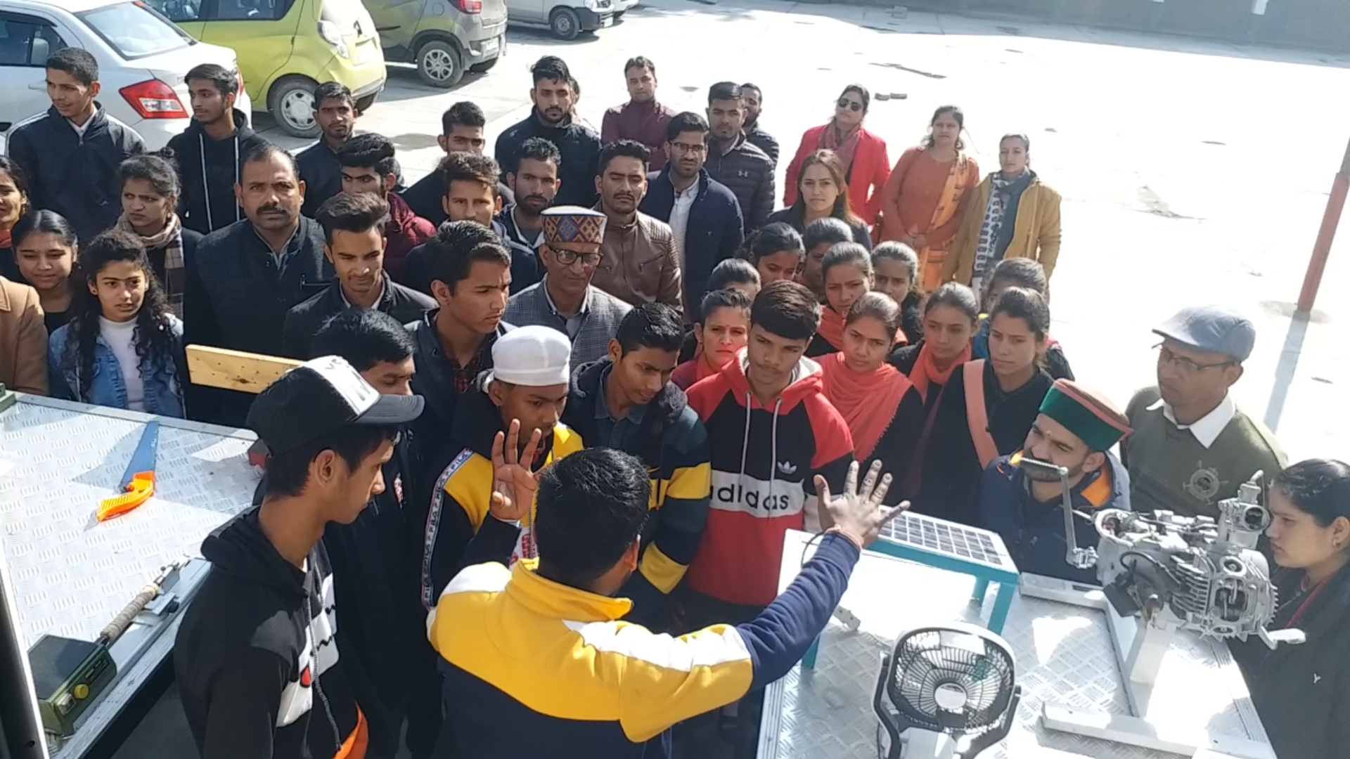 skill on wheel program in mandi