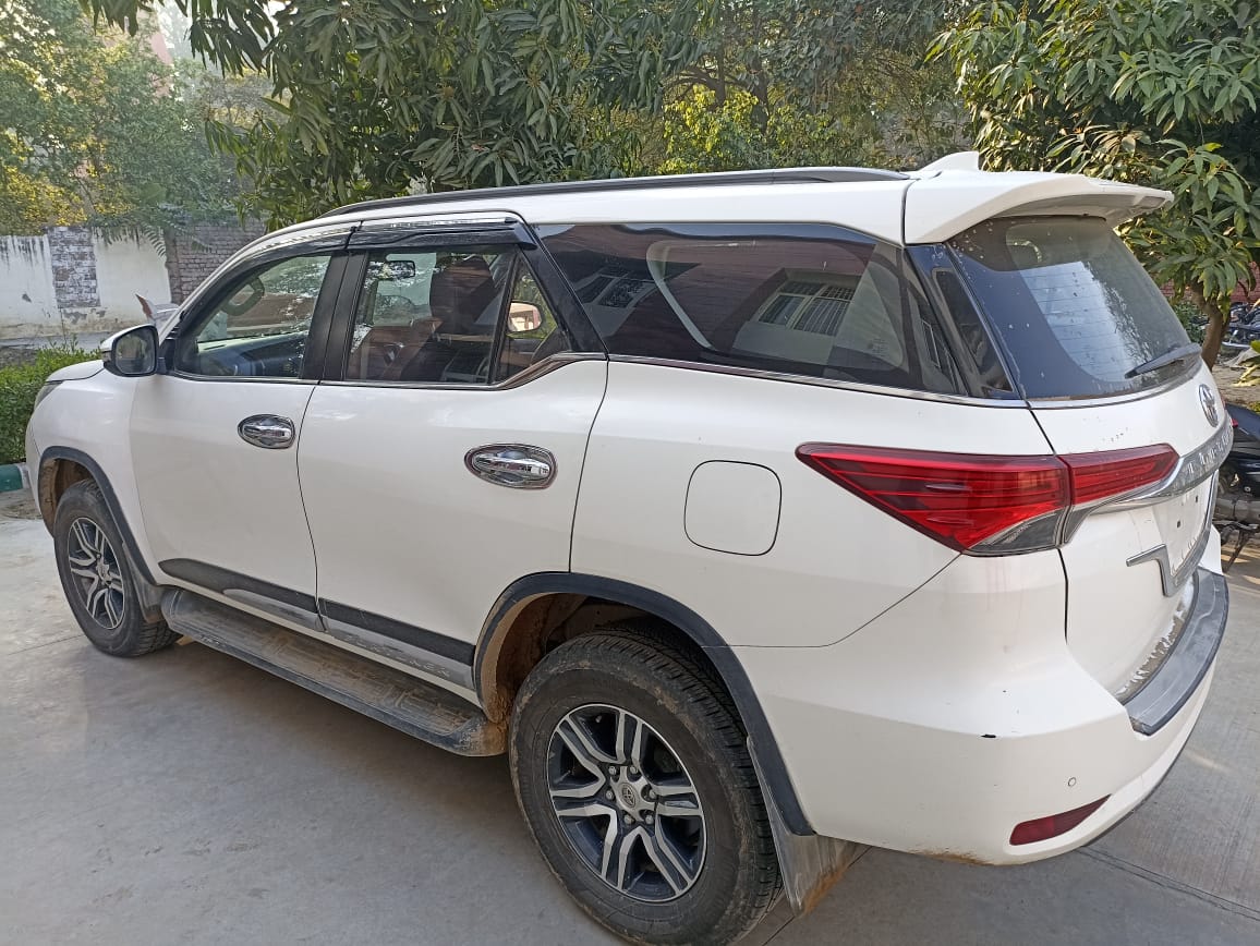 Fortuner car recovered from Bhiwani in Haryana