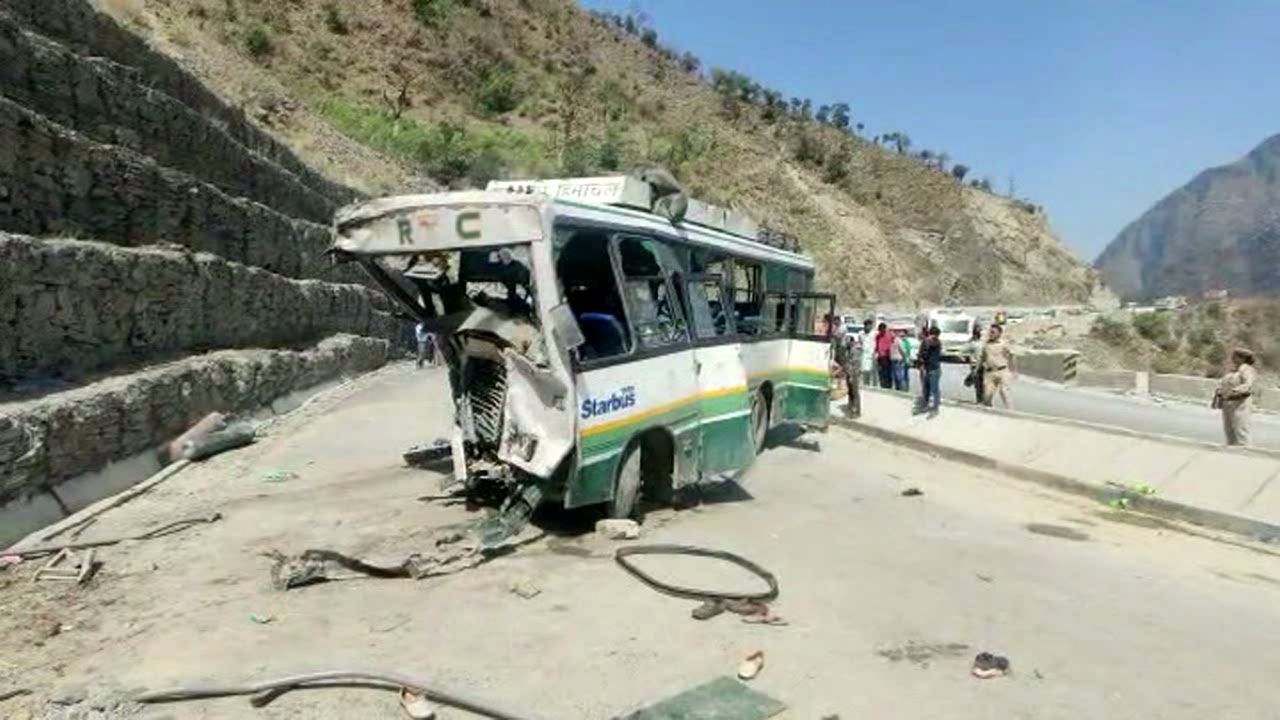 MANDI HRTC BUS ACCIDENT