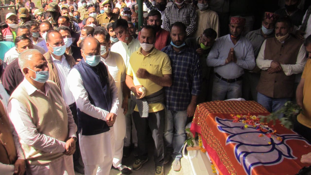 Ram Swaroop Sharma cremation