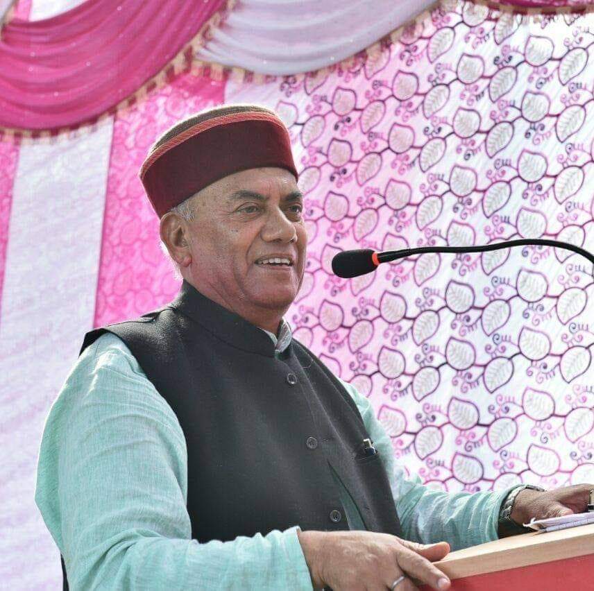 former forest minister roop singh thakur.