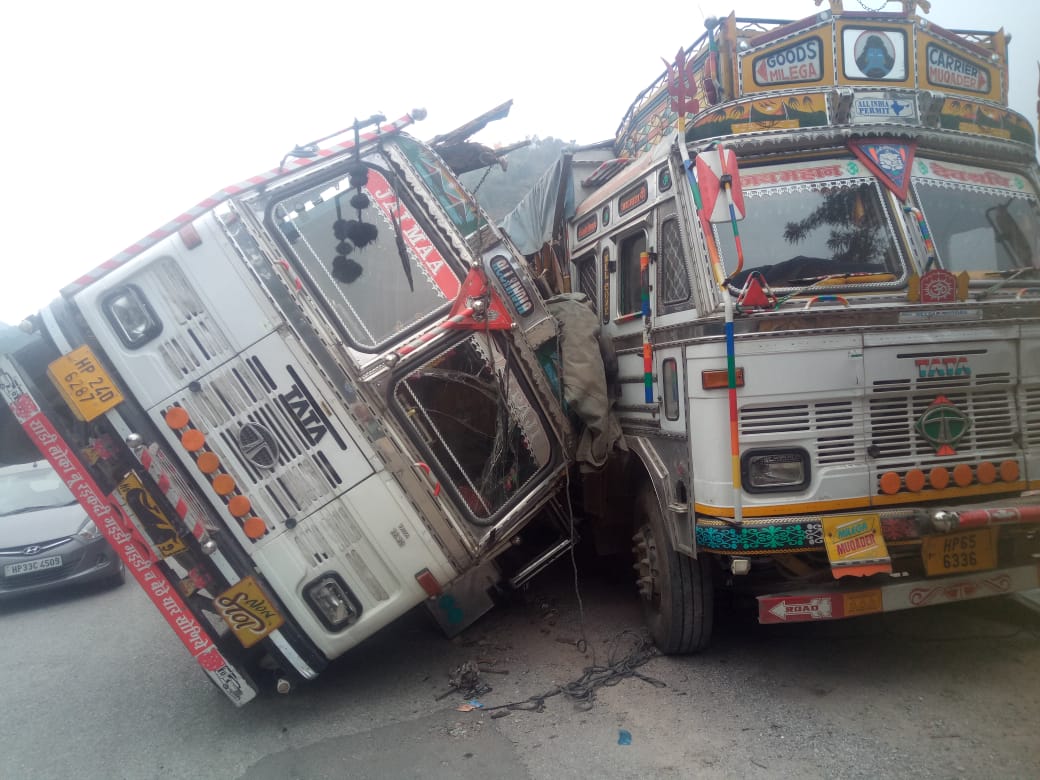 road accident in Baramana of Sundernagar