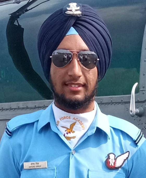 flying officer angad singh