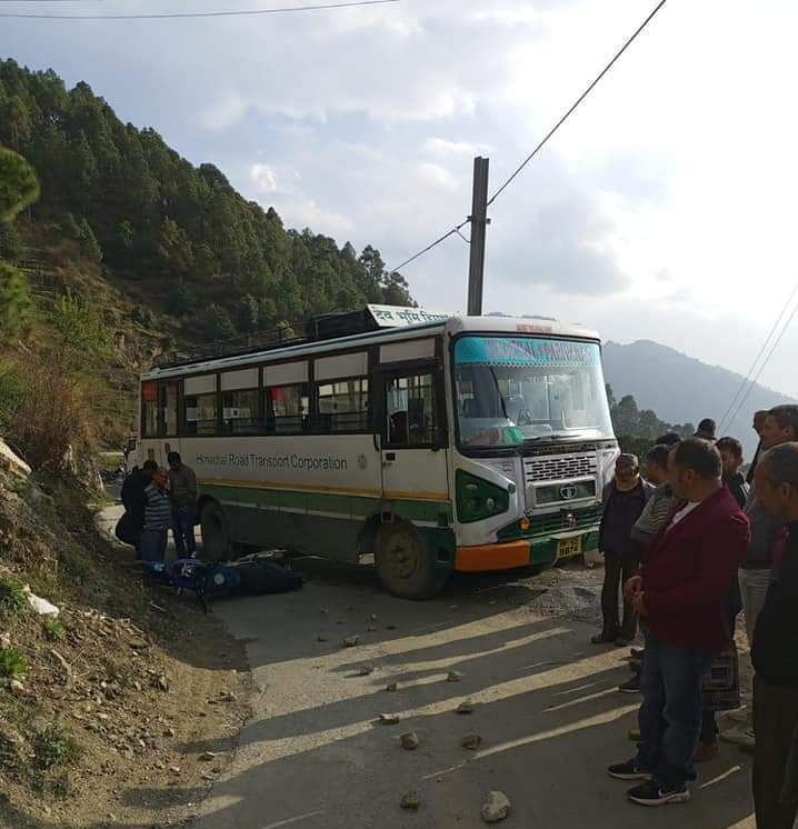 bike accident in Karsog