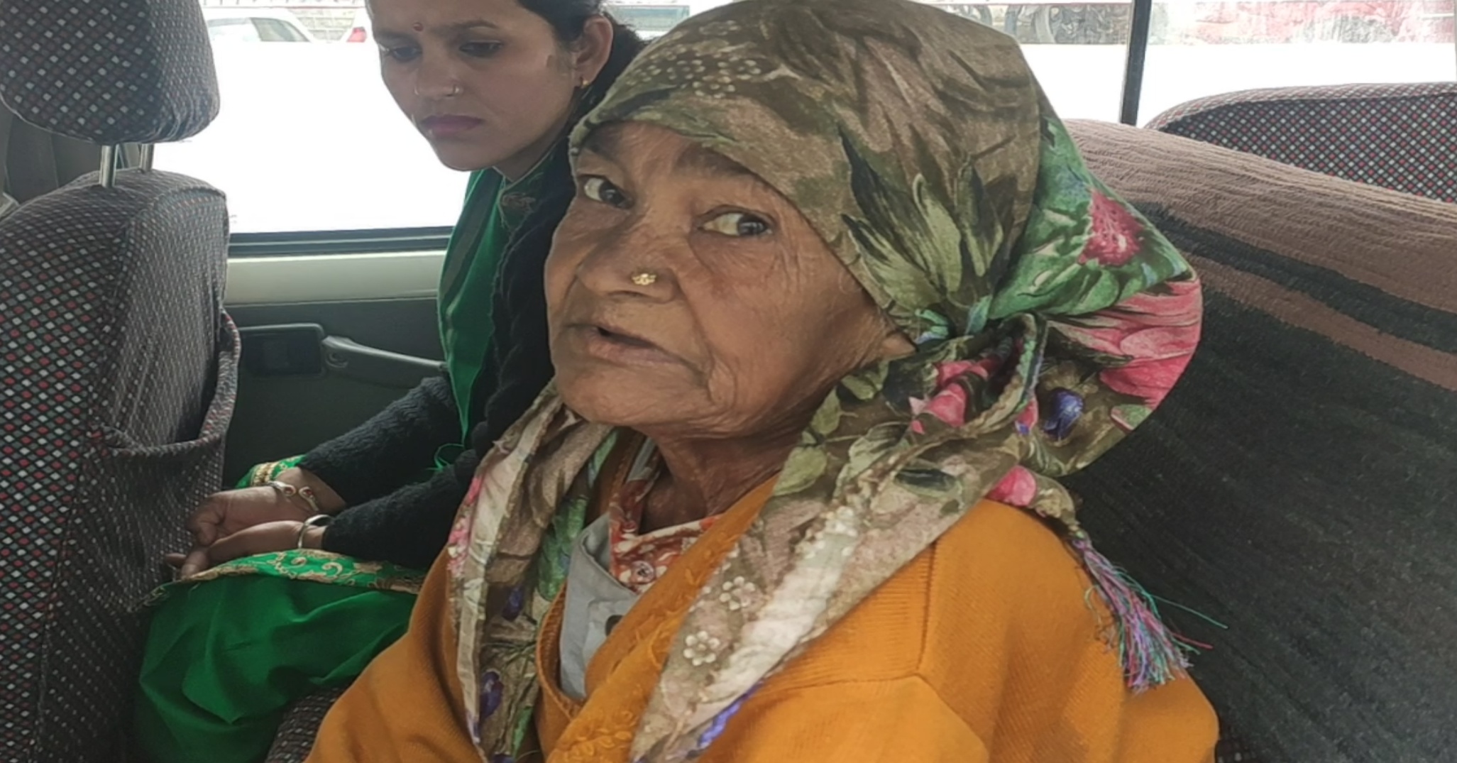 old woman abandoned in mamel