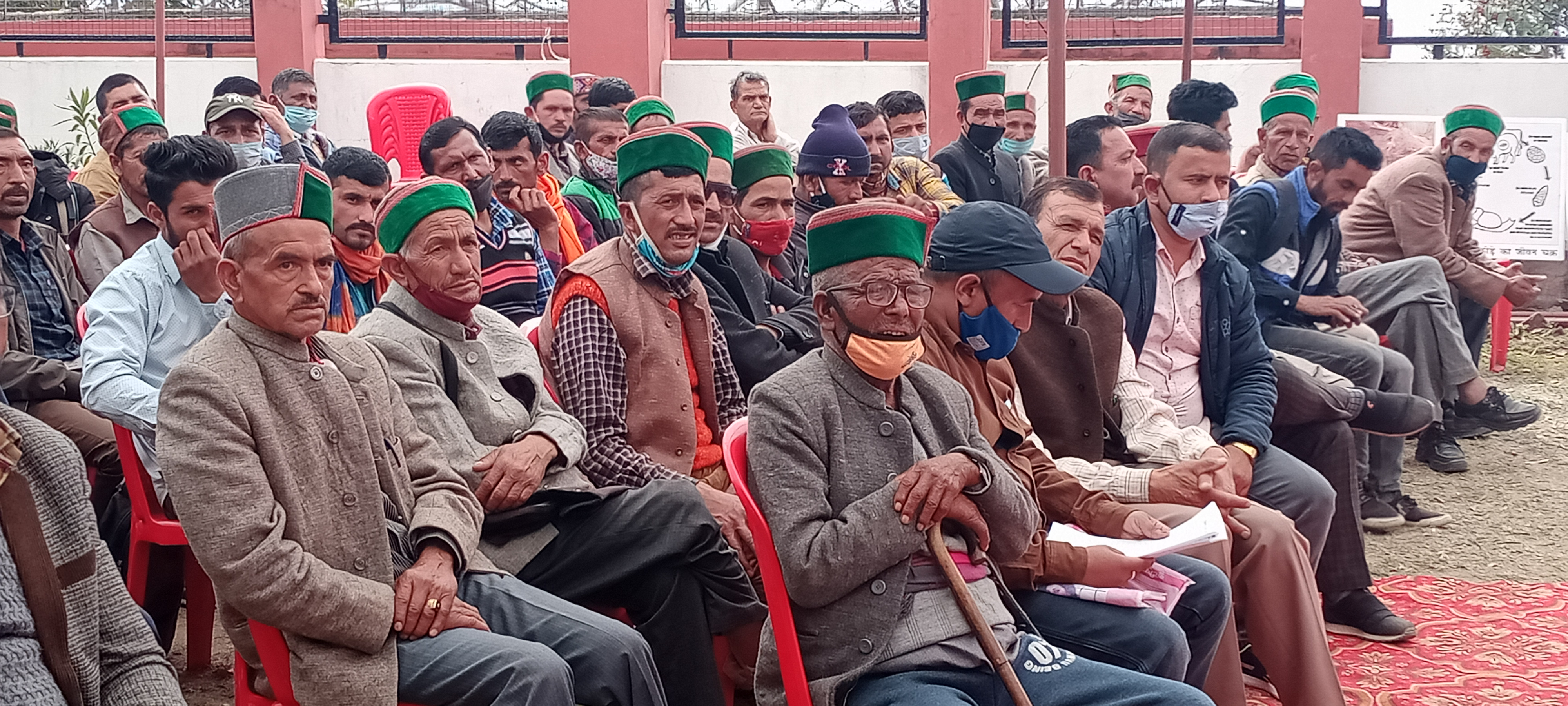 Training camp for sheep farmers in Nahan