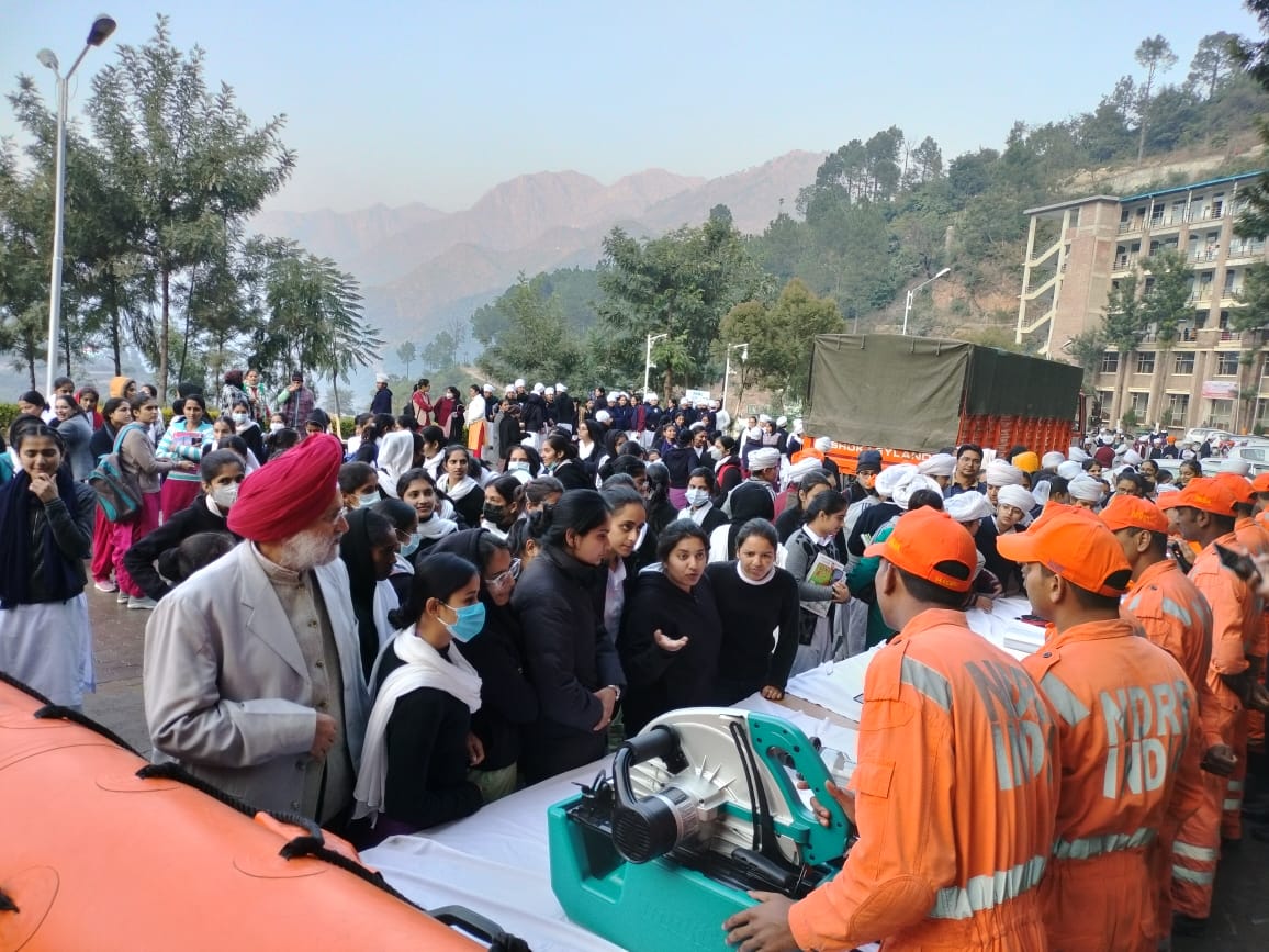 ndrf team in Baru Sahib sirmaur