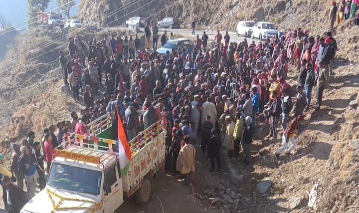 Soldier Manoj Kumar Rinta funeral