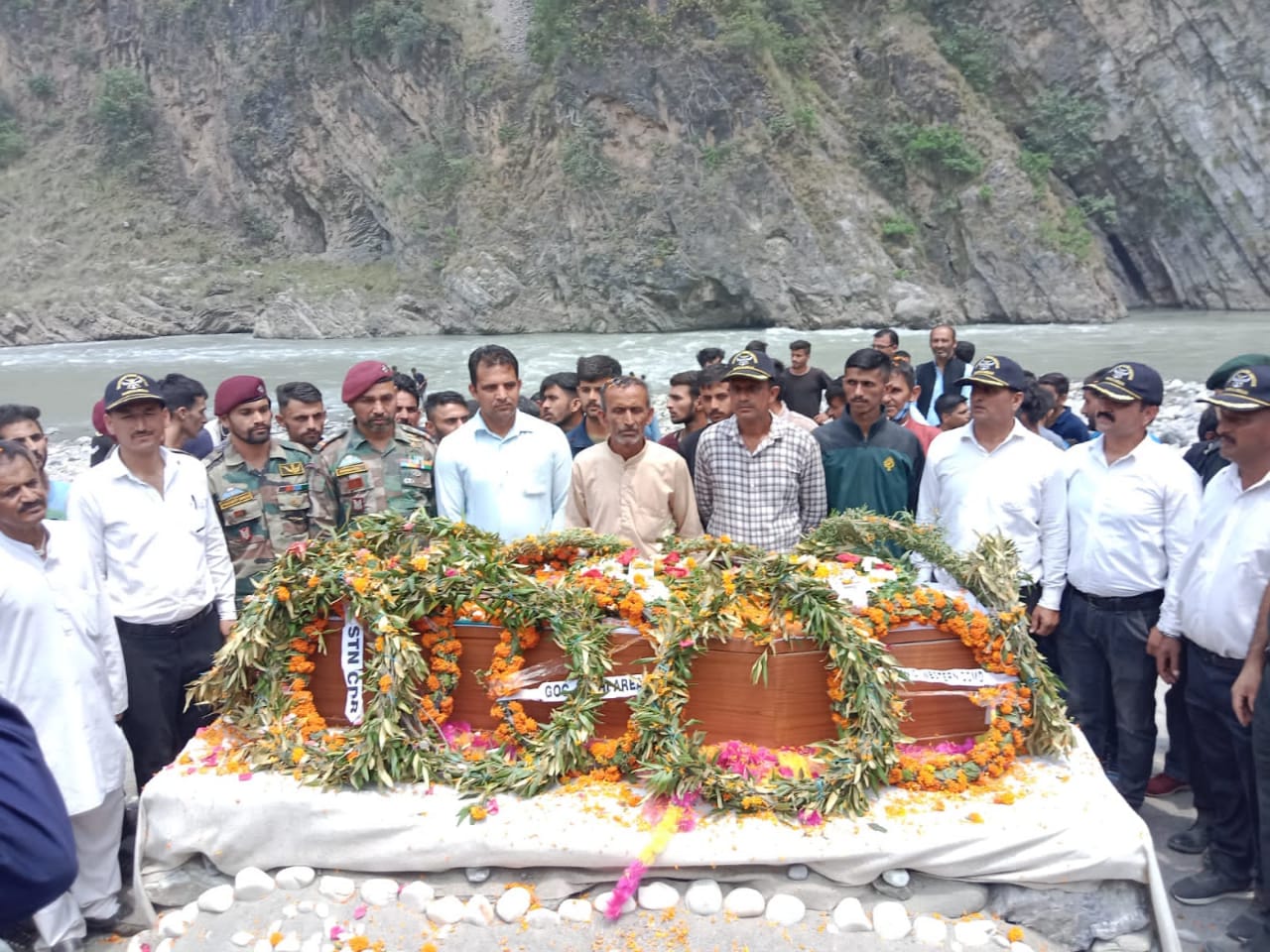 Soldier Tika Ram funeral