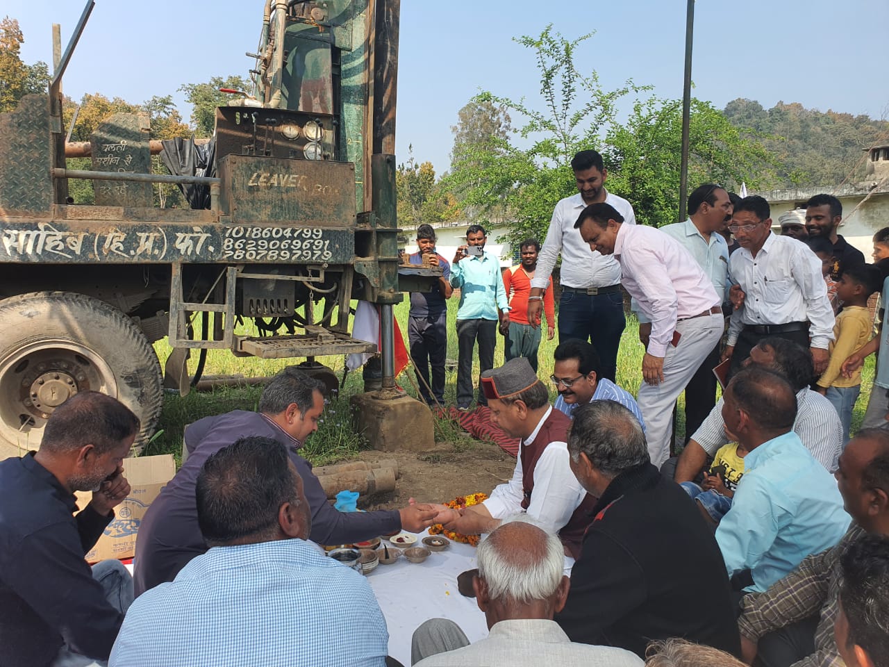 drinking water scheme in Khairi village