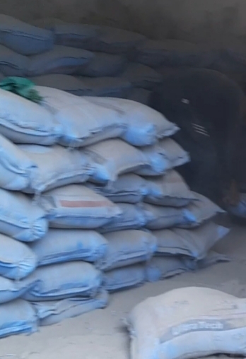 300 sack government cement  recovered