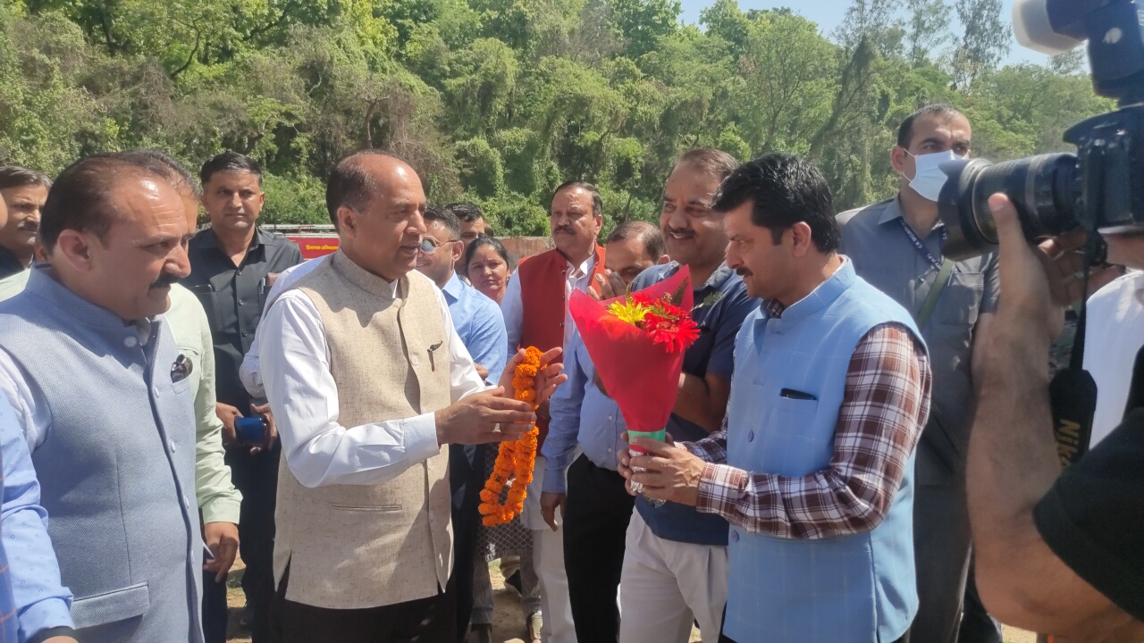 jairam thakur visit Paonta Sahib