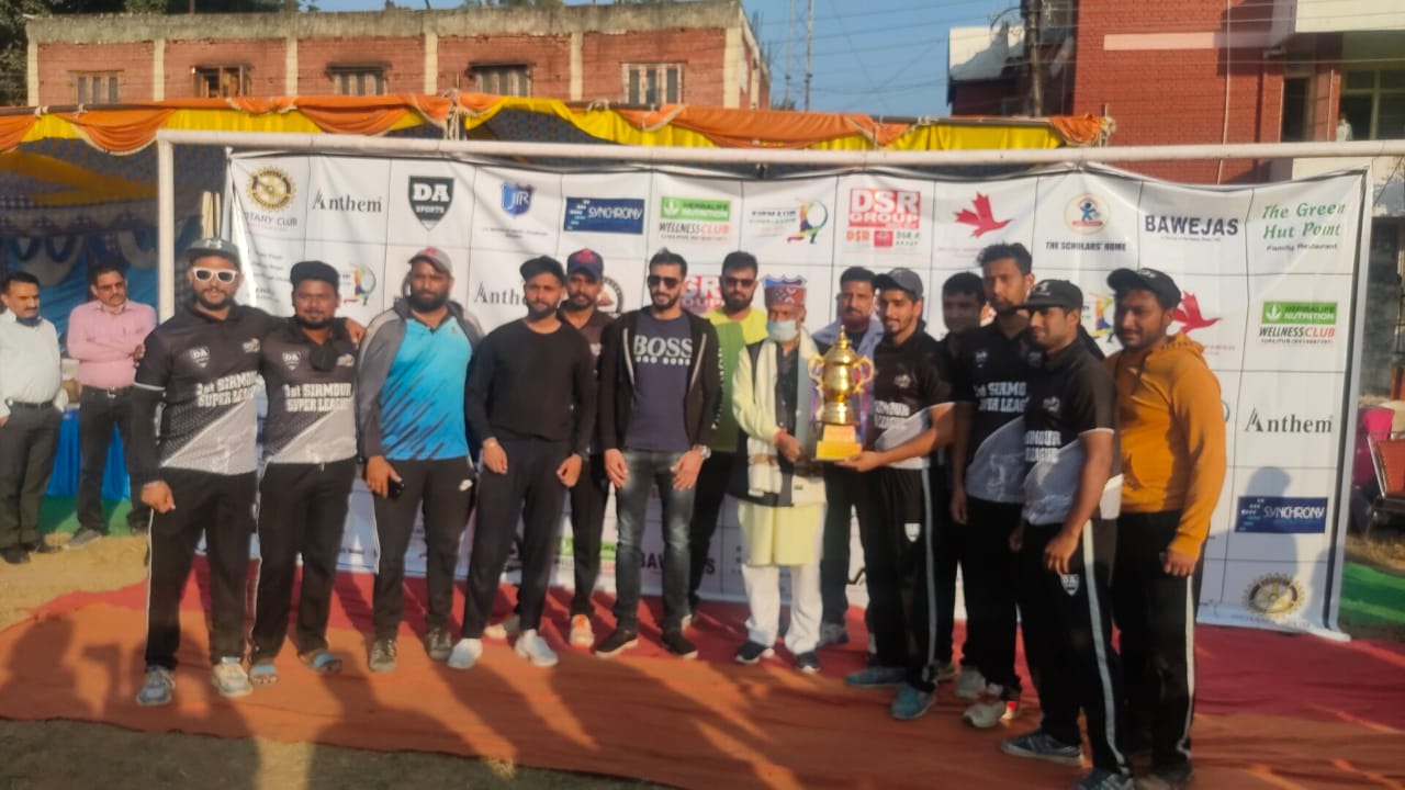 सिरमौर सुपर लीग चैंपियनशिप के वीजेता