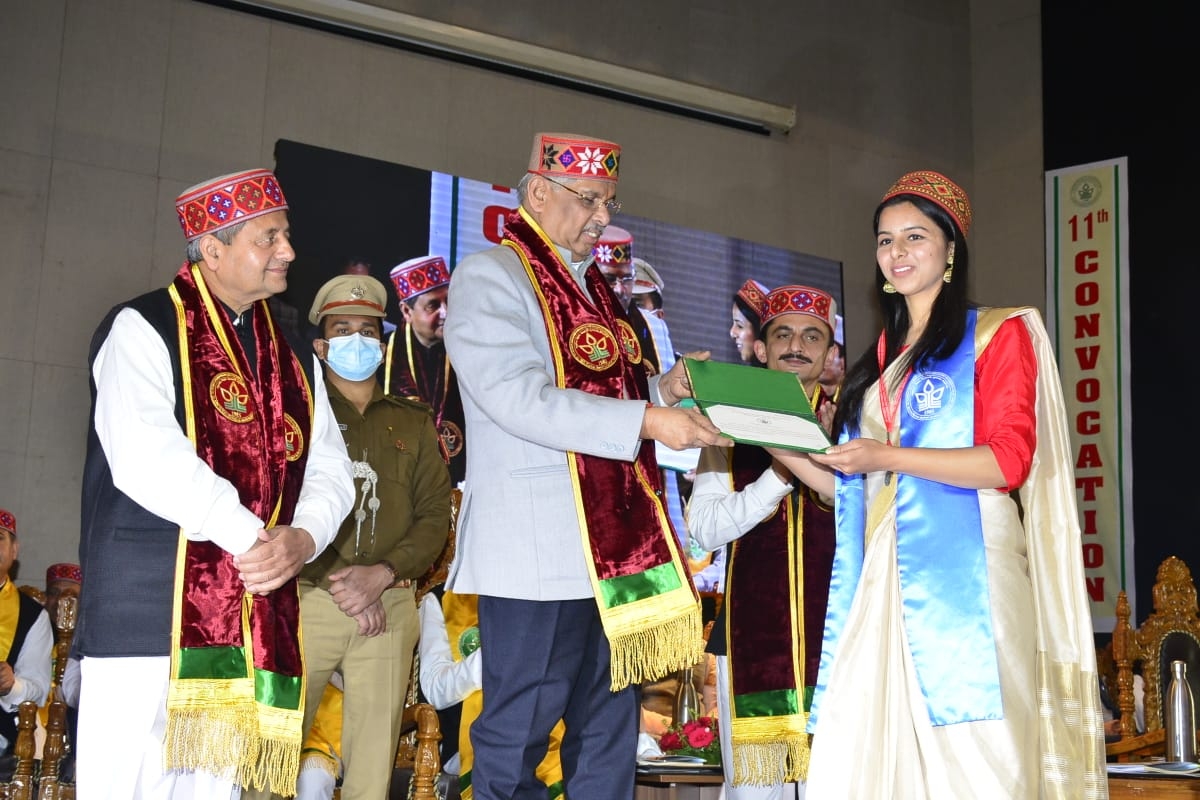 Nauni university 11th convocation