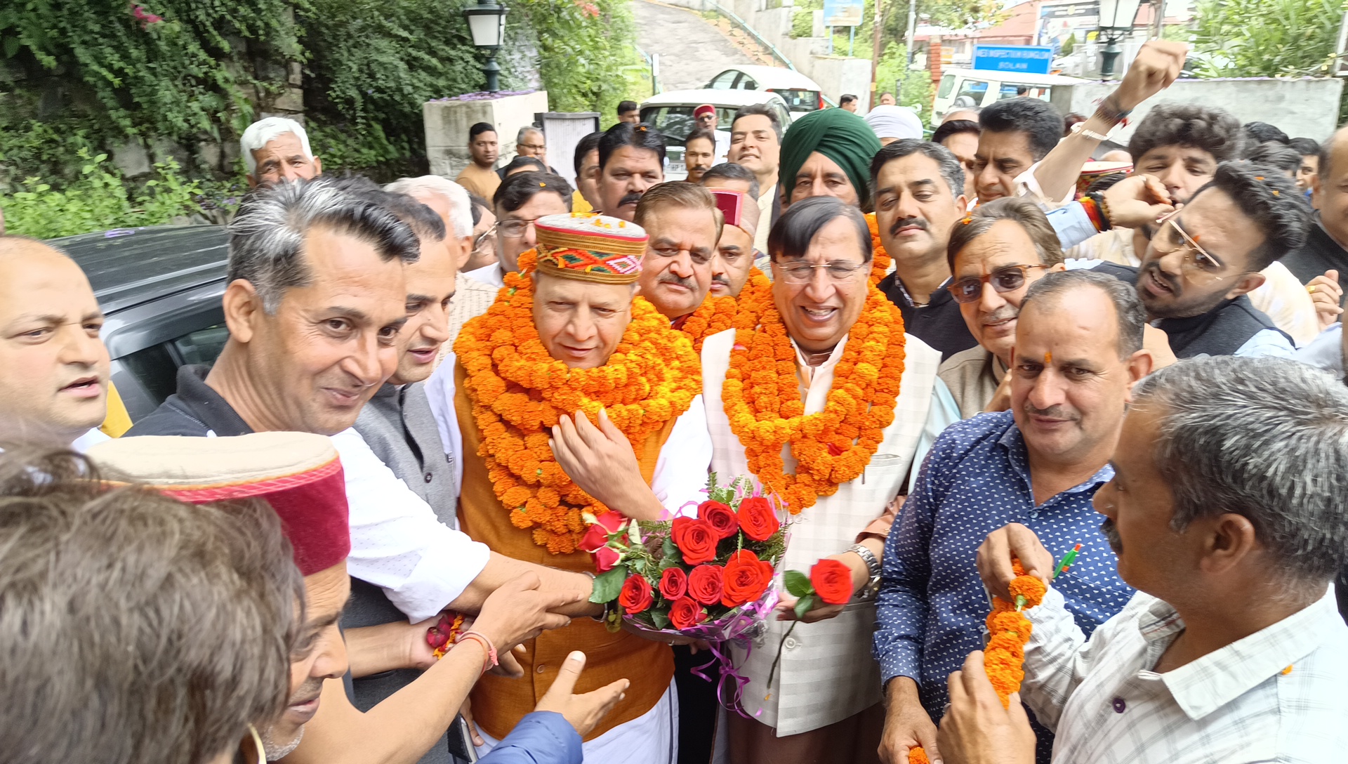 BJP Public Relations Campaign started from Solan.