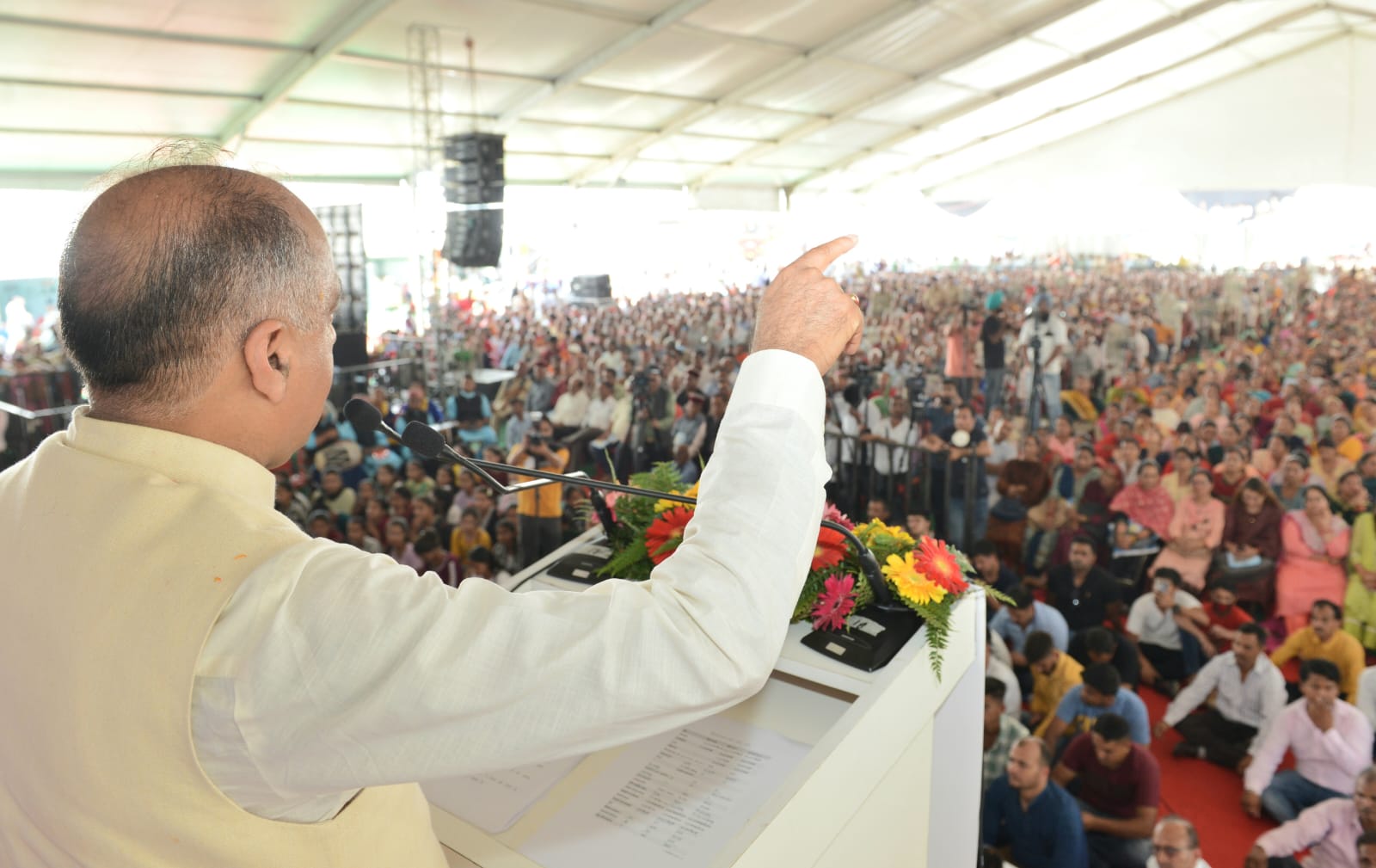 CM JAIRAM THAKUR IN KASAULI