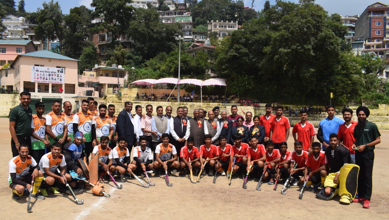 State level hockey competition at Thodo Ground