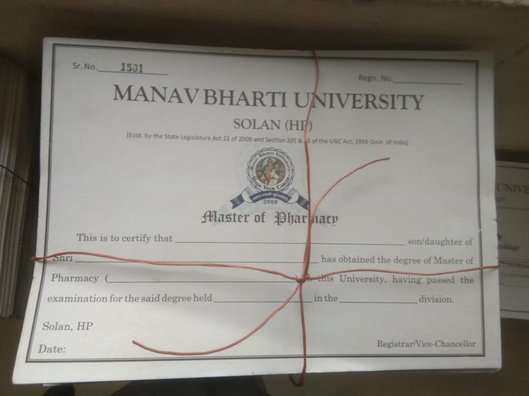 solan manav bharti fake degree scam