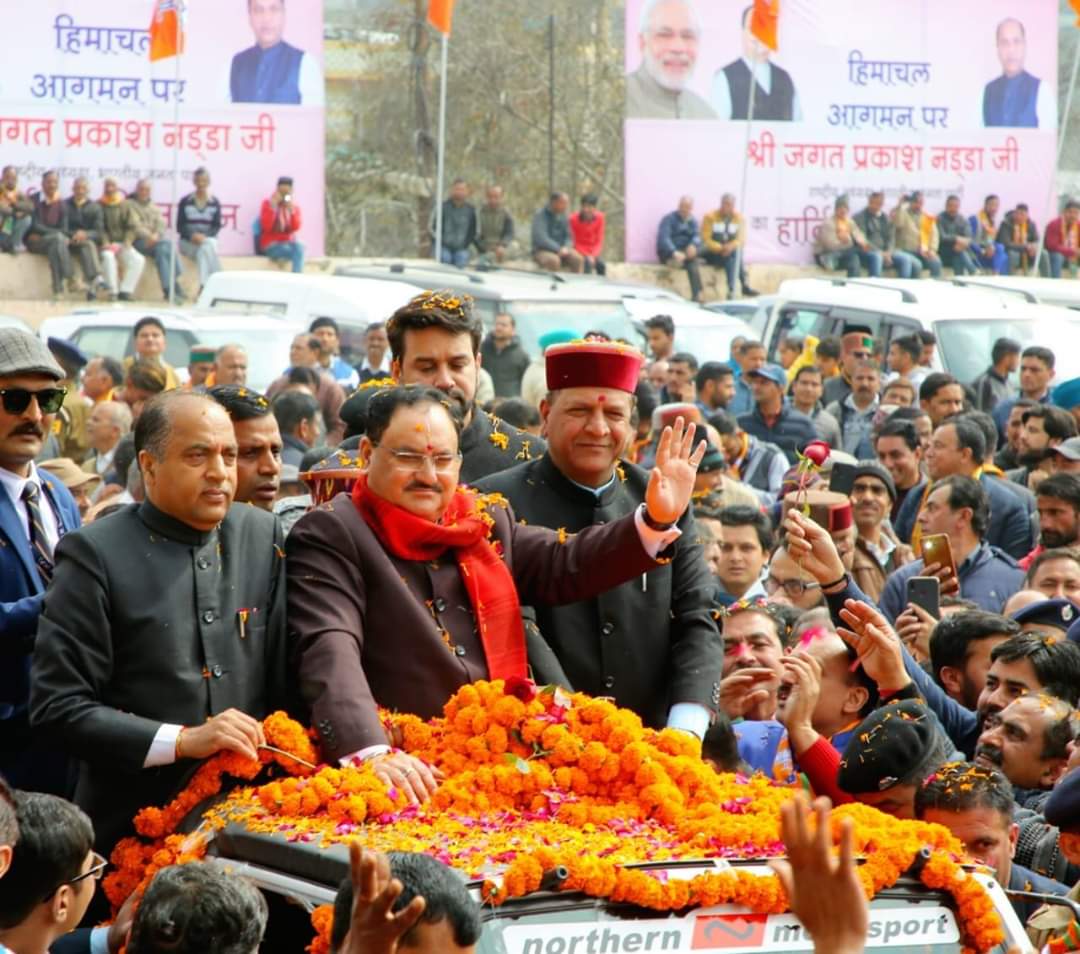 BJP national president JP Nadda