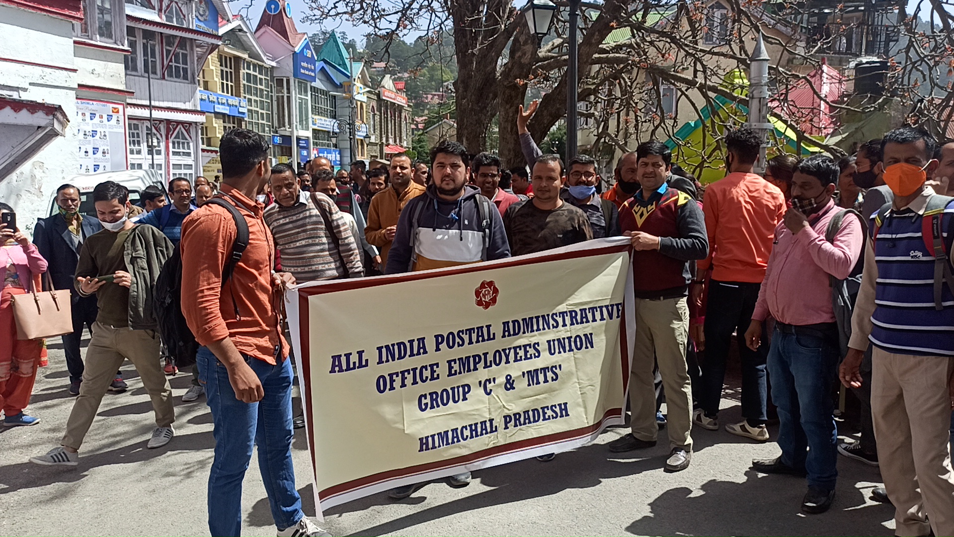 postal workers strike in shimla
