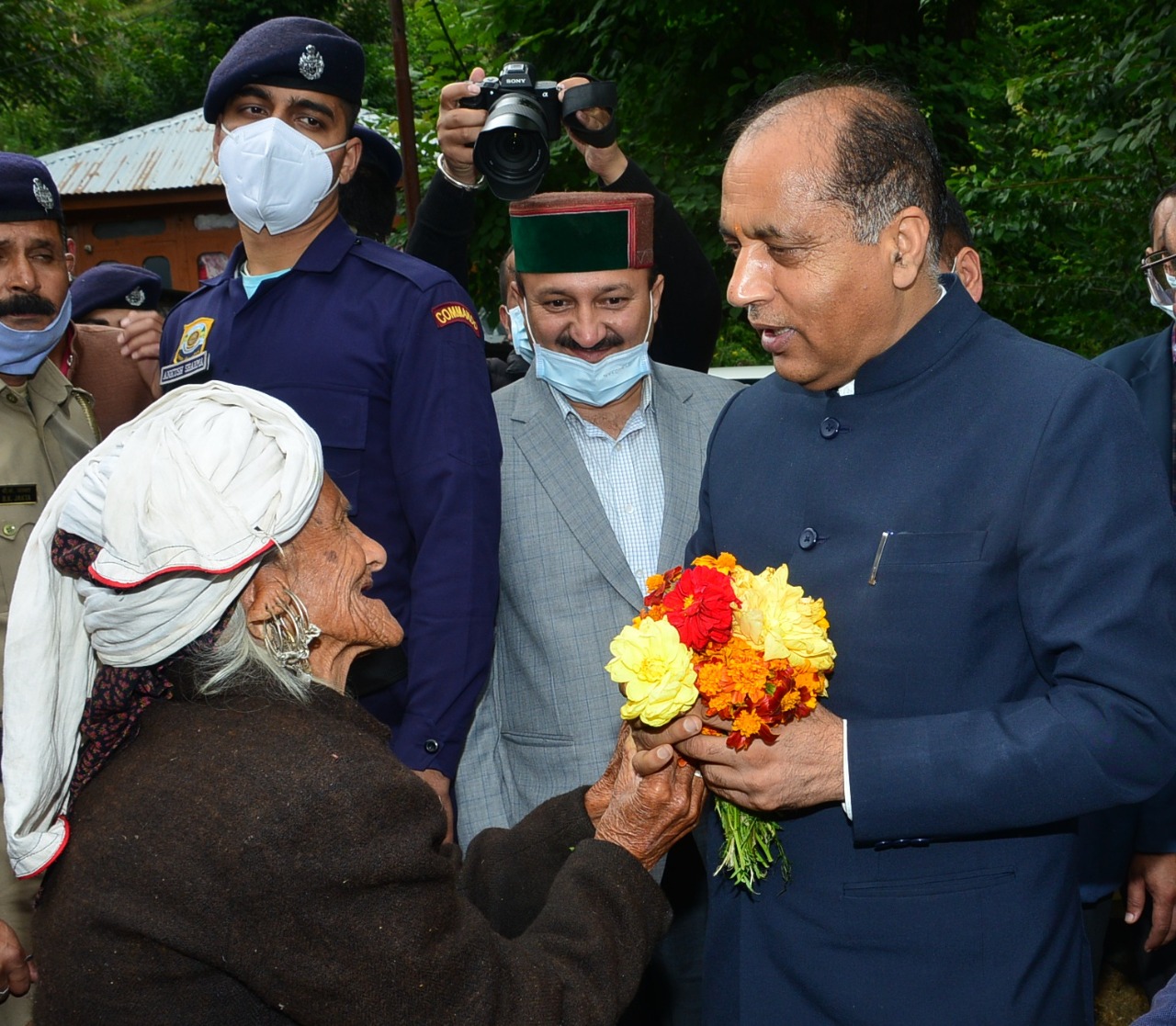 CM Jairam Thakur reached dodra Kwar