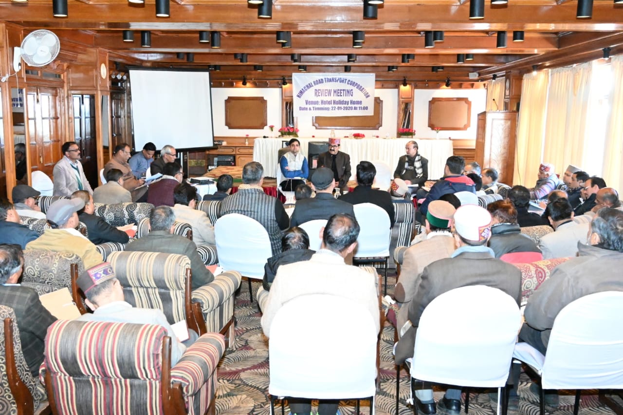 Himachal Pradesh Road Transport Corporation review meeting in Shimla, HRTC की समीक्षा बैठक में बोले परिवहन मंत्री