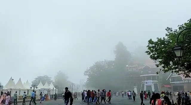 Heavy Rain in shimla