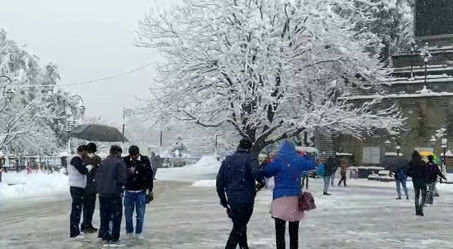 alert regarding heavy rain and snowfall in Himachal