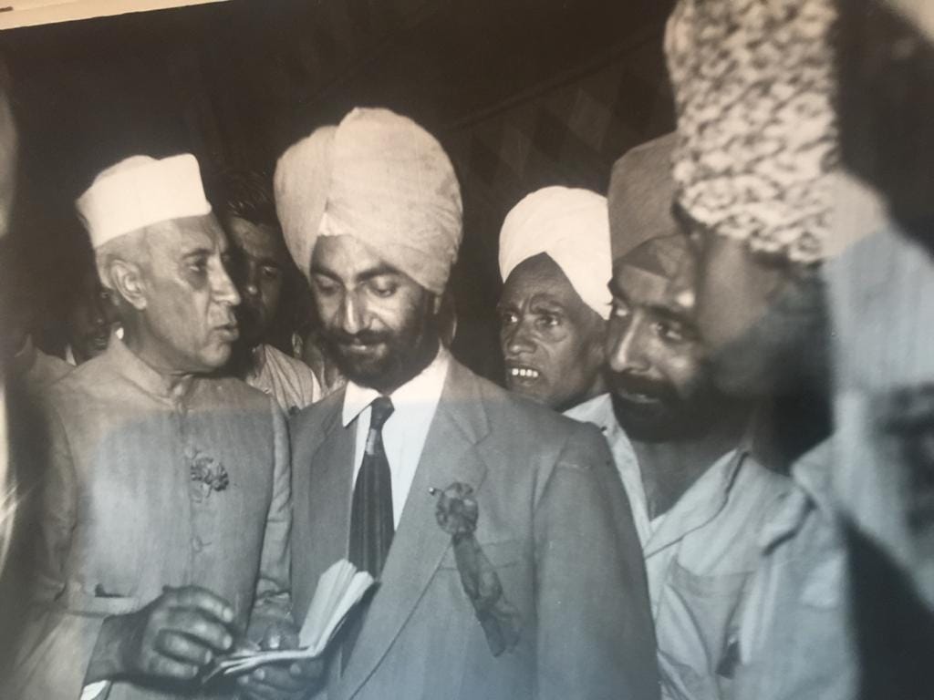 story on Sardar Joginder Singh Meet in shimla