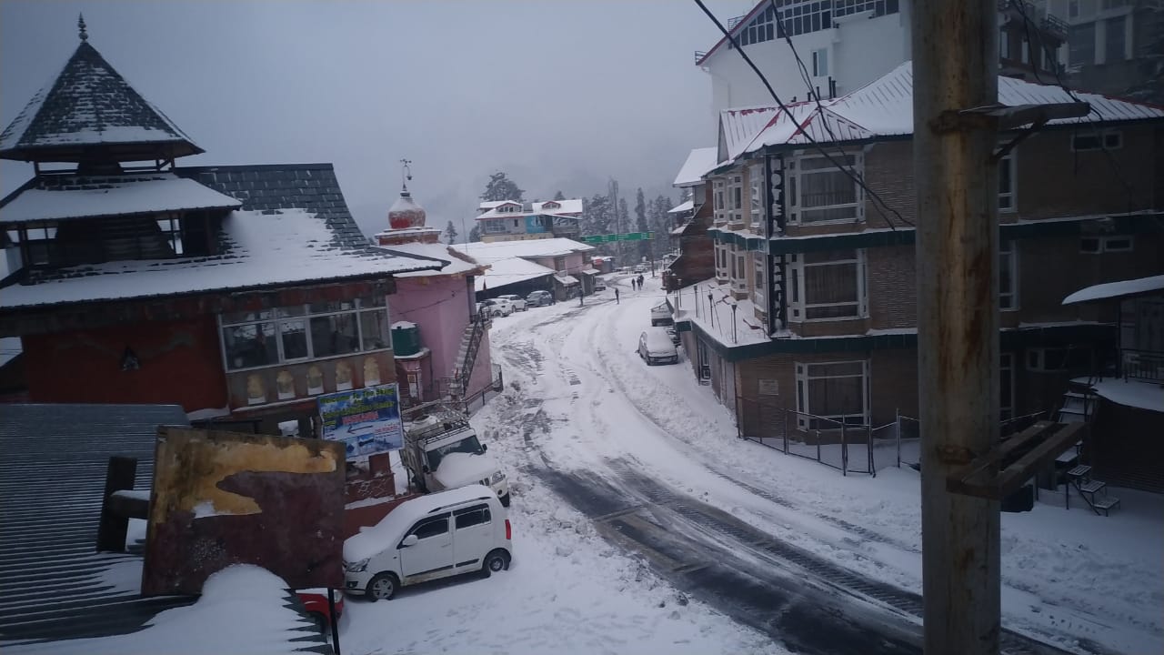 snowfall in Rampur