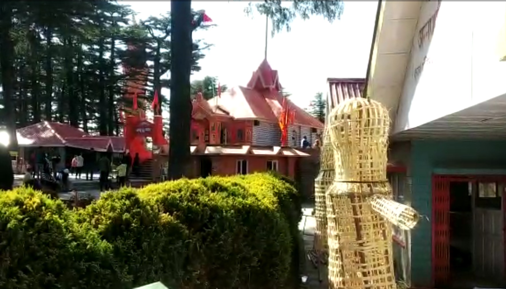 Preparations started for Ravan Dahan in Jakhu temple Shimla