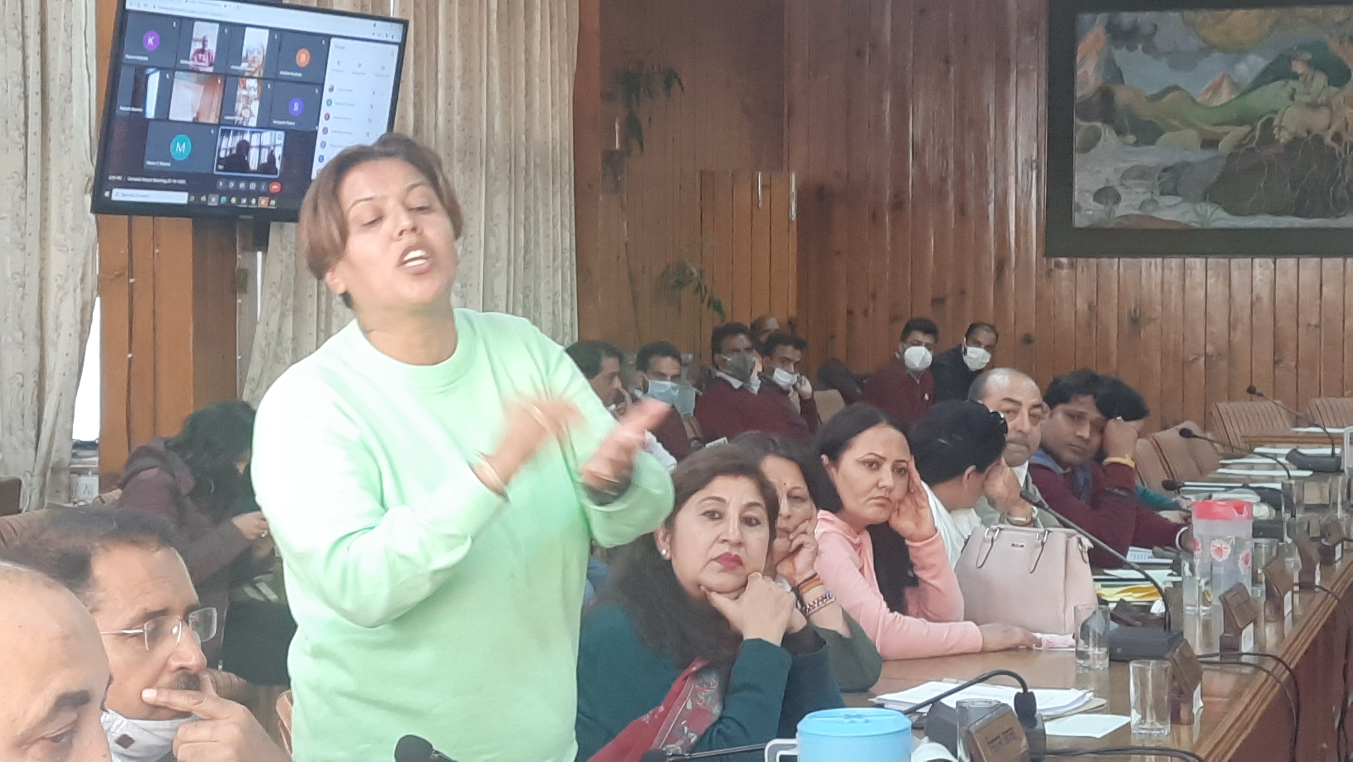 Monthly meeting of Municipal Corporation Shimla