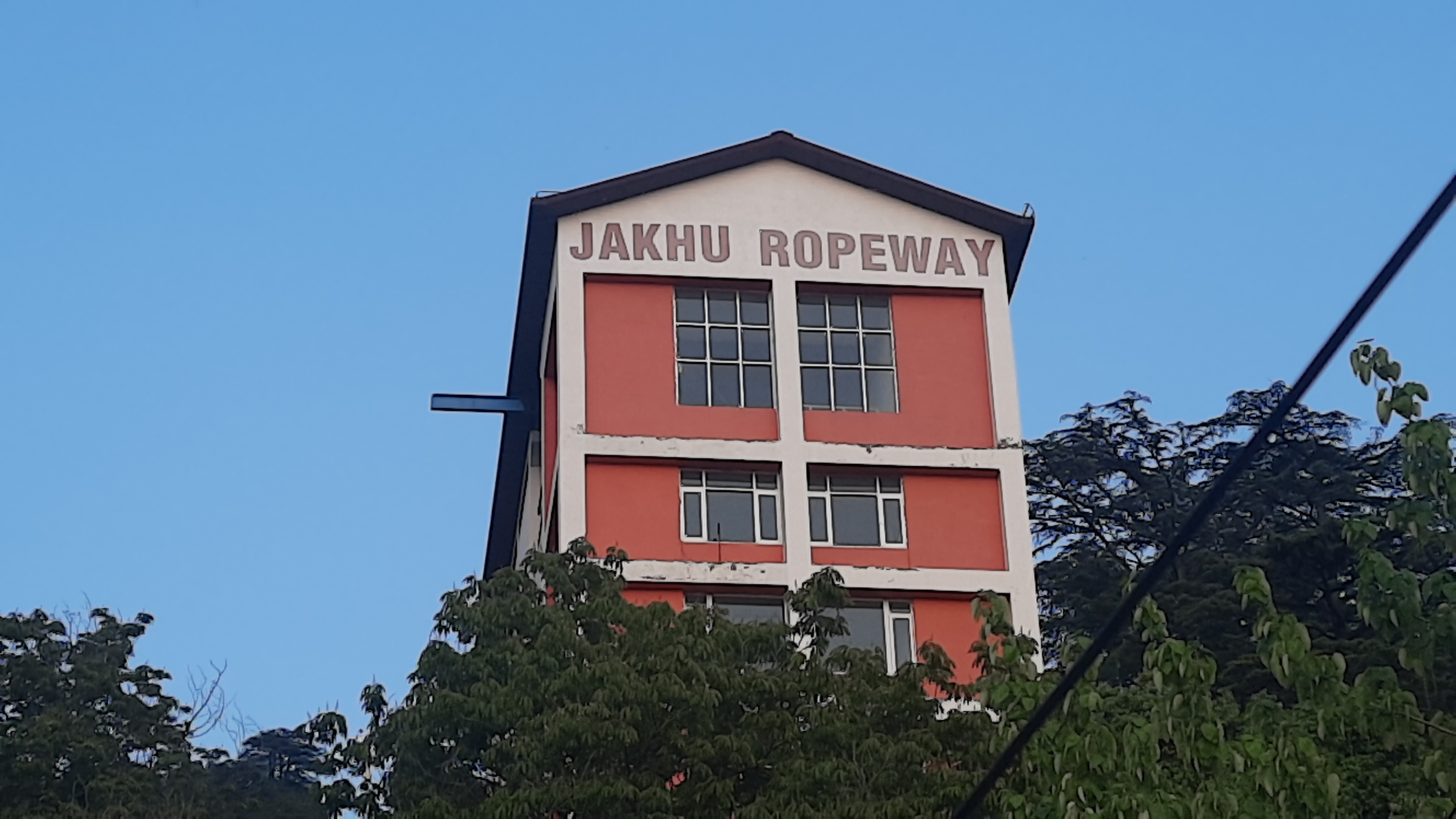 Jakhu Ropeway of Shimla.